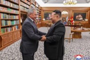 汶上金正恩会见绍伊古 称将继续支持俄对乌行动